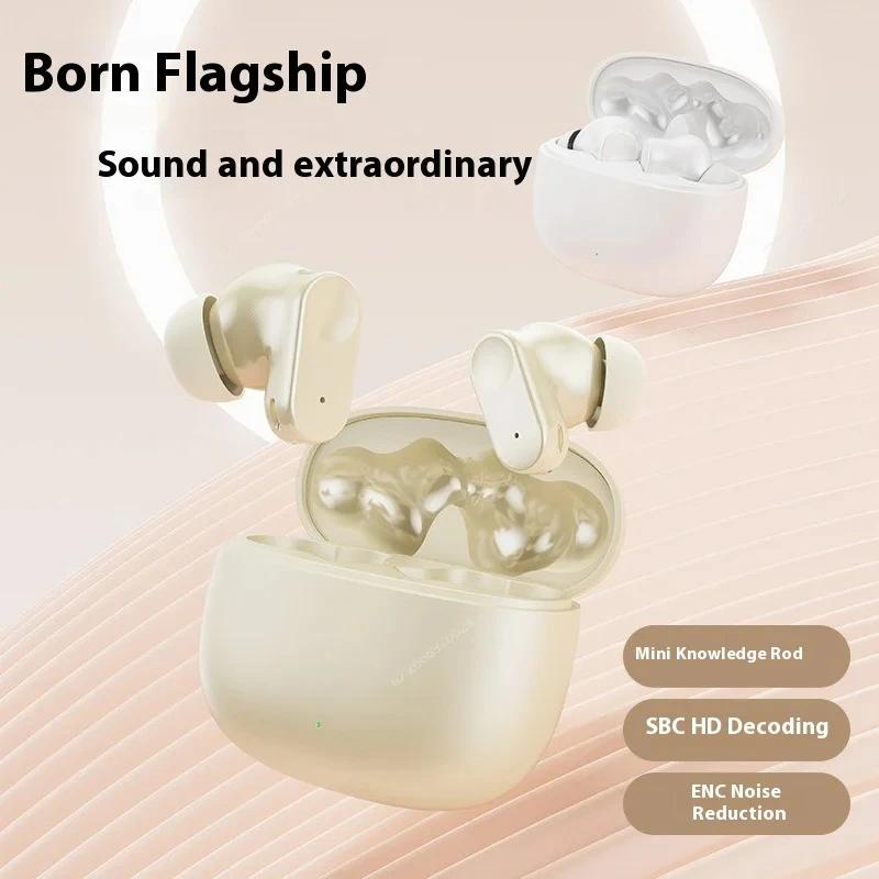 Xiaomi Wireless Bluetooth Earbuds Comfort Fit Metal Diaphragm Hi-Fi Sound Long Playtime Earphones ENC Noise Cancellation With Micphone