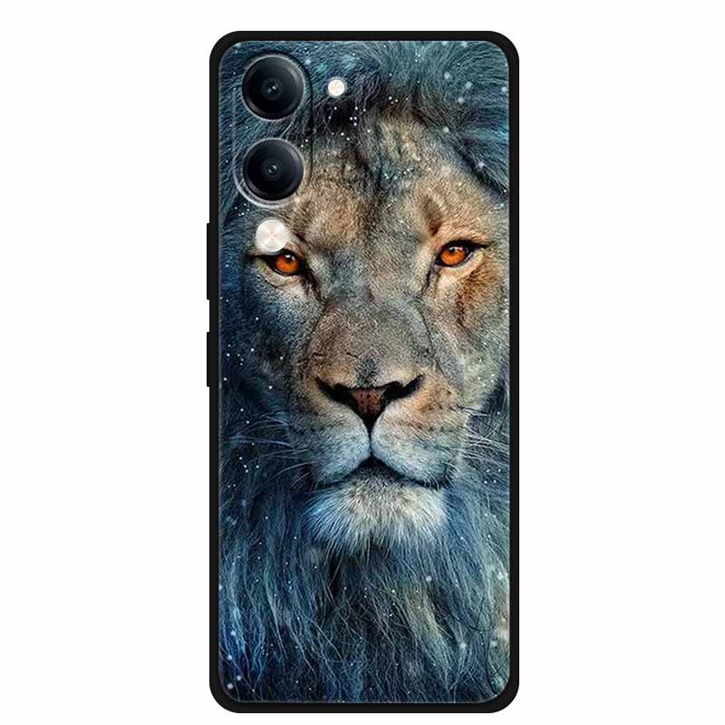 Case For Vivo Y04 Y04S Y37C 4G Soft Silicone TPU Protector Shell Cartoon Lovely Gift Anime Phone Cover Capa Y 04 04S 37C Bumper
