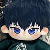 Stuffed Blue Lock Isagi Yoichi 20cm Cotton Doll Gift Toys for Girls Boys DIY Dress-up Puppet Animation Collections