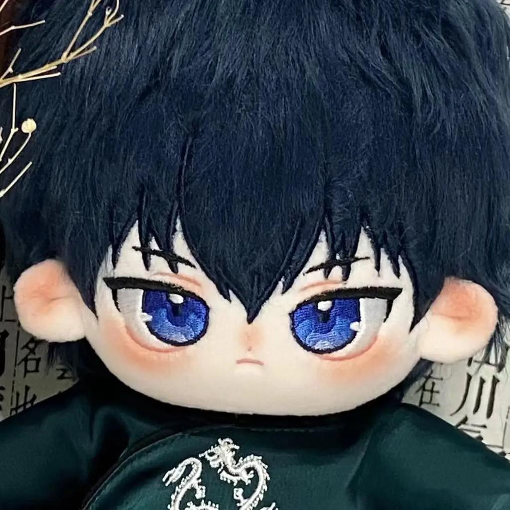Stuffed Blue Lock Isagi Yoichi 20cm Cotton Doll Gift Toys for Girls Boys DIY Dress-up Puppet Animation Collections