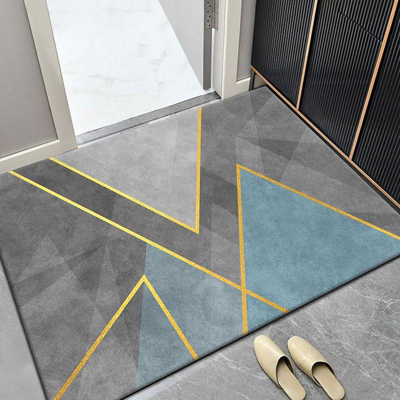 Floor Mat Simple Modern Doormat Durable Anti-slip Household Entrance Bathroom Universal Decoration Water-proof New Carpet Ins