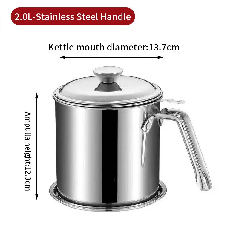 Stainless Steel Deep Frying Pot Tempura French Fries Fryer Strainer Chicken Fried Pan Kitchen Cooking Tool fritadeira Oil Filter