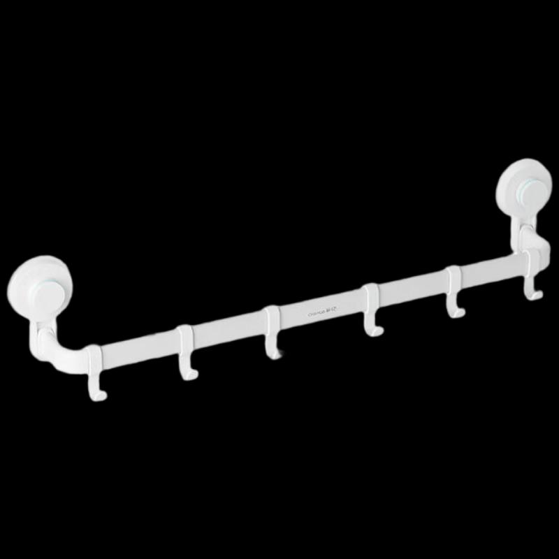 Chahua Kale Punch-Free Suction Bathroom Towel Bar & Storage Rod