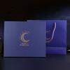 TaTanice Gift Box, Empty Box, Christmas Gift, New Year\'s Day Gift, Birthday Gift Box, Gift Packaging Box, Souvenir Box, Blue 3D