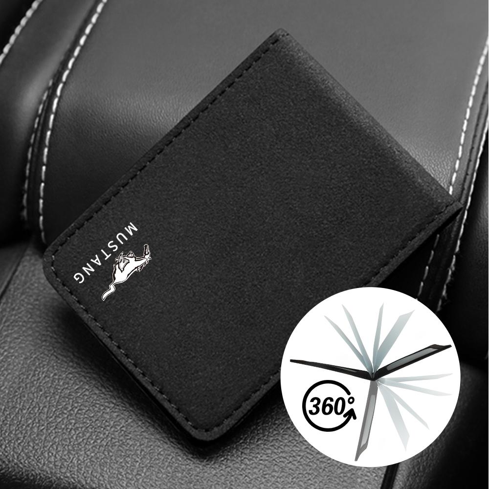 AAAMQ1 Car Logo Ultra-Thin Driver License Cover Card Bag For Ford Mustang Mondeo Edge Shelby Focus Fiesta EcoSport Escort Ranger Fusion