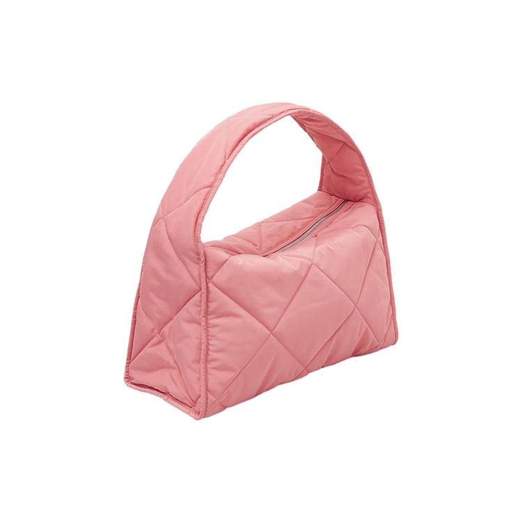 New COS Polyester One Shoulder Handbag Regular Women's Mist Pink 1155737004