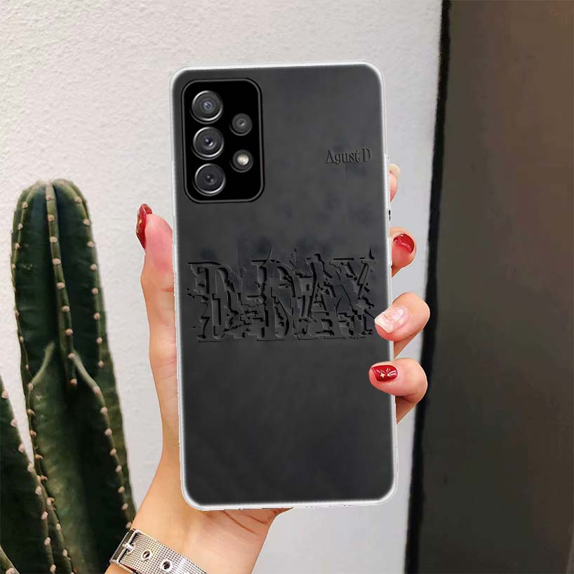SUGA D-DAYs For Samsung Galaxy A17 A16 A15 A14 A13 A56 A55 A54 A53 Phone Case A36 A35 A34 A33 A26 A25 A24 A23 A05S A04S Galaxy A