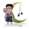 Anime Demon Slayer Agatsuma Zenitsu Kimetsu No Yaiba Acrylic Stand Figurines Model Toys GK Ornaments Decor