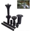 9pcs Small Nozzle Heads Kit Nozzle Water Fountain Fountain For Pond Fountain Submersible Pump Black Pool
