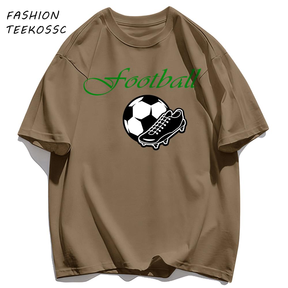 Football Is A Very Healthy Sport TShirt Men Summer AllMatch TShirts ONeck Casual Short Sleeve Hip Hop Cotton Streetwear