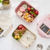 MeyJig Lunchbox, Gesundes Material PP, Obstsalat, Lunchbox, Lebensmittelbehälter, Anzug für Büro/Schule, 1200 ml