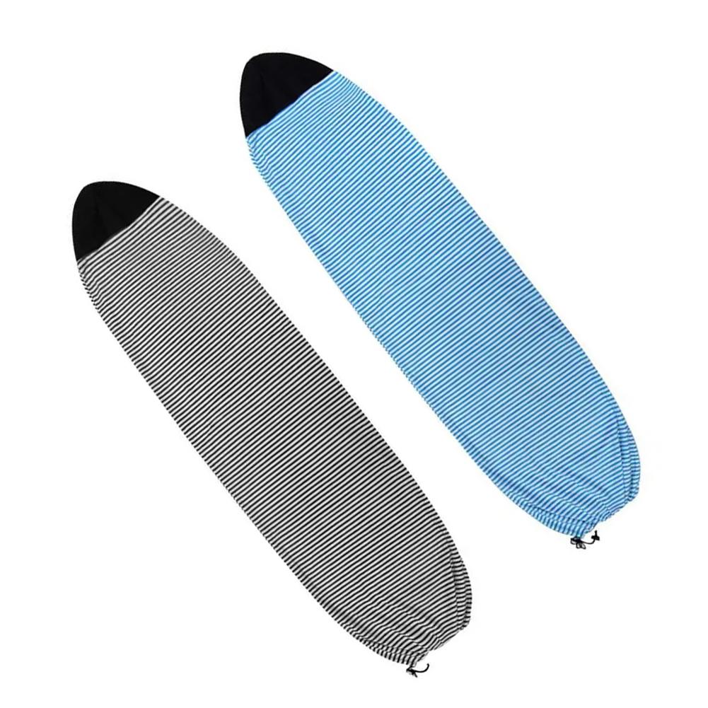 Surfboard Sock Cover, Lightweight Stretch Protective Surfboard Bag, Foldable Surfing Accessories For Shortboard Longboard Standup Paddleboard