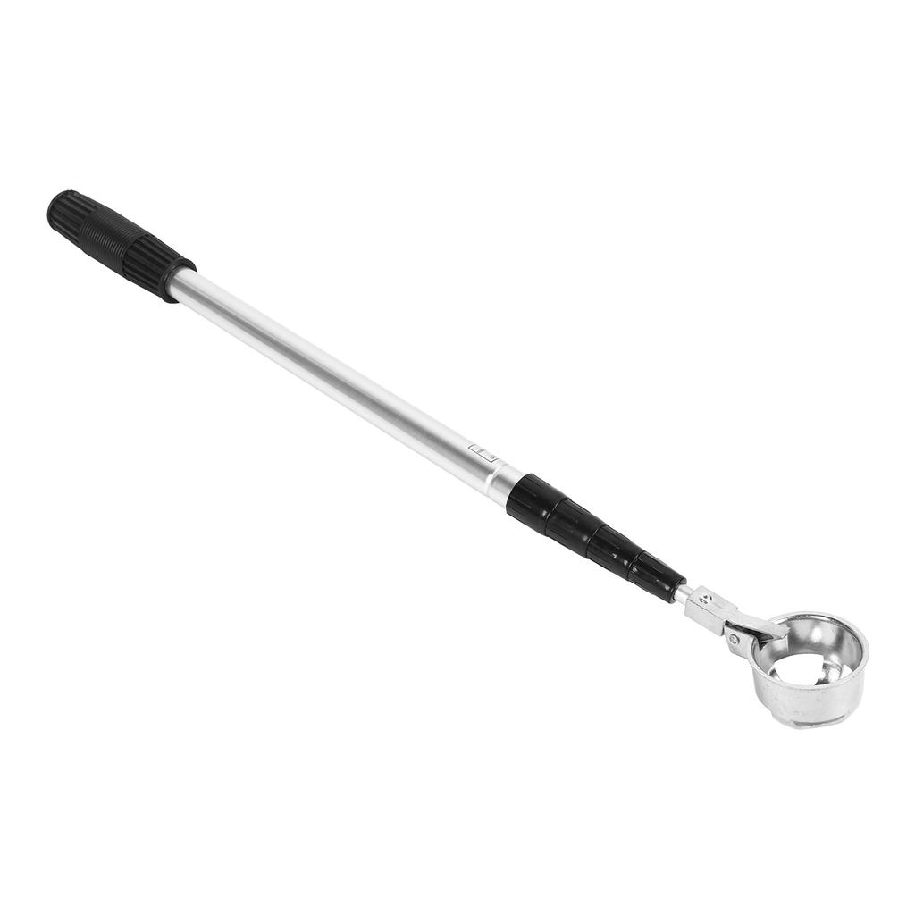 Golf Ball Retriever Telescopic Aluminum Alloy Adjustable Length Prevent Slipping Golf Ball Grabber