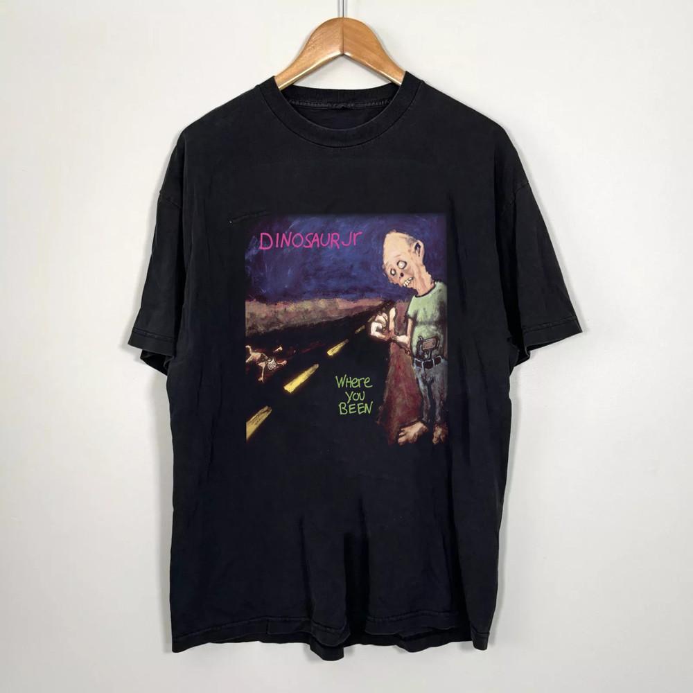 Vtg Dinosaur Jr Music Band Where You Been Black Shirt S to 5XL ZL289 S