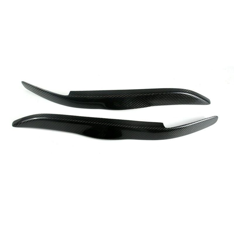 AEE5-Headlight Eyelid Eyebrow Headlight Lens Cover Trim Carbon Fiber For Subaru Legacy 2004-2008 Accessories Carbon fiber