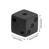 Round Corner Six Sided Dices Bulk, Pack of 10 Board Game 16mm D6 Acrylic Dices Cubes with Large Dots for Kids & Adults
