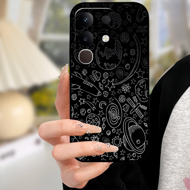 Phone Case For Vivo Y29 4G Cases Soft Silicone Cover For VIVO T4X 5G Fashion Case 2025 Shockproof Cover Full Protector Shells