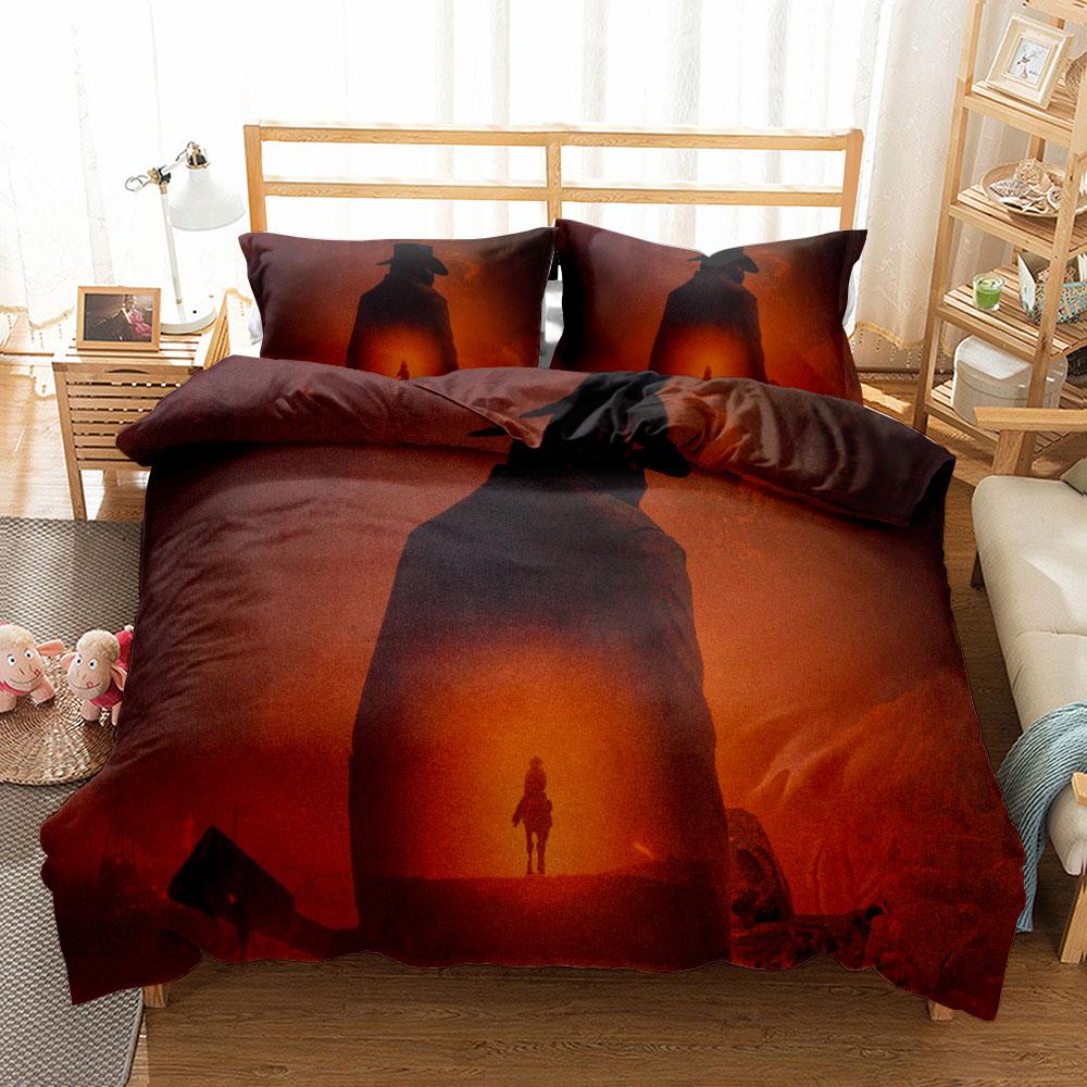 

Комплект постельного белья Gunfire Cowboy West Single Twin Double Queen King Cal King Size Комплект постельного белья EU single(135x200cm)