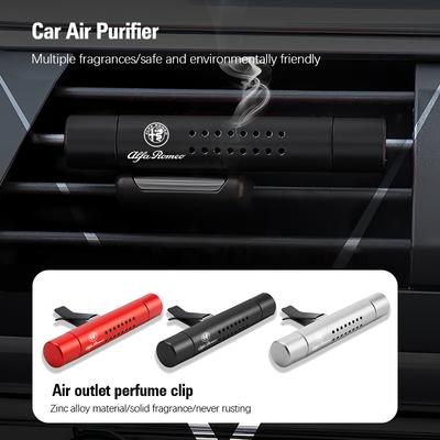 Auto Luchtuitlaat Geurclip Luchtverfrisser Auto Accessoires Voor Giulietta Mito 159 Giulia Stelvio 156 147 Tonale
