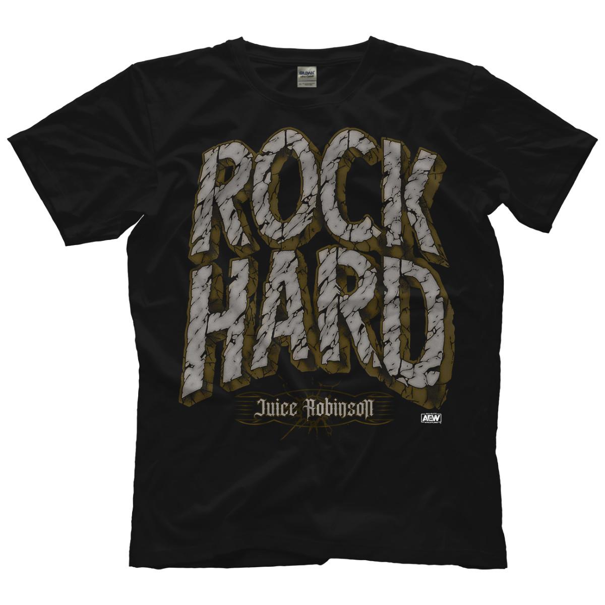 Juice Robinson - Rock Hard AEW Official T-Shirt S разноцветный