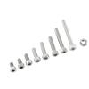 M2.5 A2 Stainless Steel Hex Socket Screws   With Hex Nuts Assortment Fasteners(  Head)