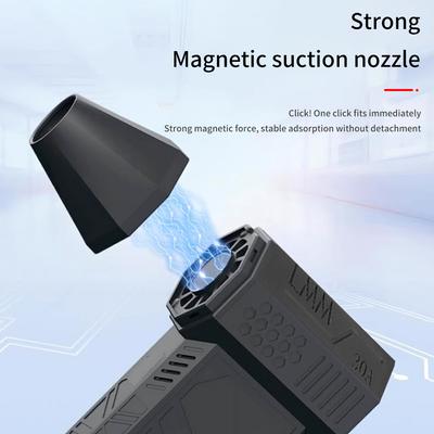 Handheld Brushless Motor Jet Dry Blower 130,000RPM Turbofan 200W High Power Dust Blower Compressed Air Duster Keyboard Cleaning