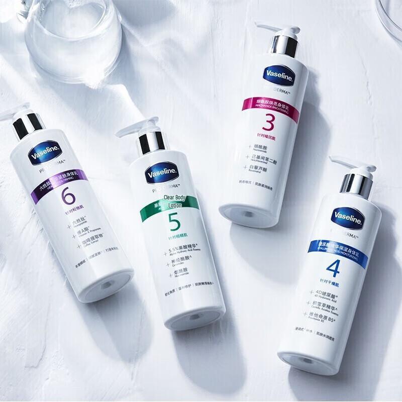 Vaseline Fruchtsäure Glättende Körperlotion