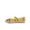 Vainer Women Mesh Mary Jane Comfort Shoes Yellow Samm035yp