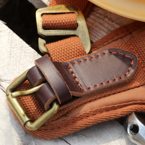 TOURBON Electrician Tool Holder Work Tool Bag with Drill, Hammer, Screwdriver, and Pliers Holder