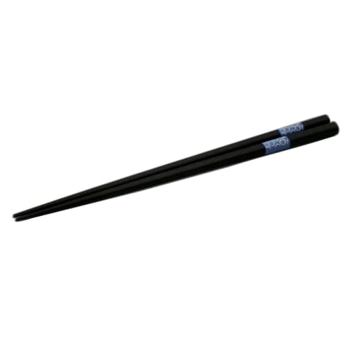 Awasaka "Brush Blue" 100-round Chopsticks, Tonbo-dama Design, Natural Wood, Approx. 23cm, Dishwasher Safe, Made In Japan, MN-919
