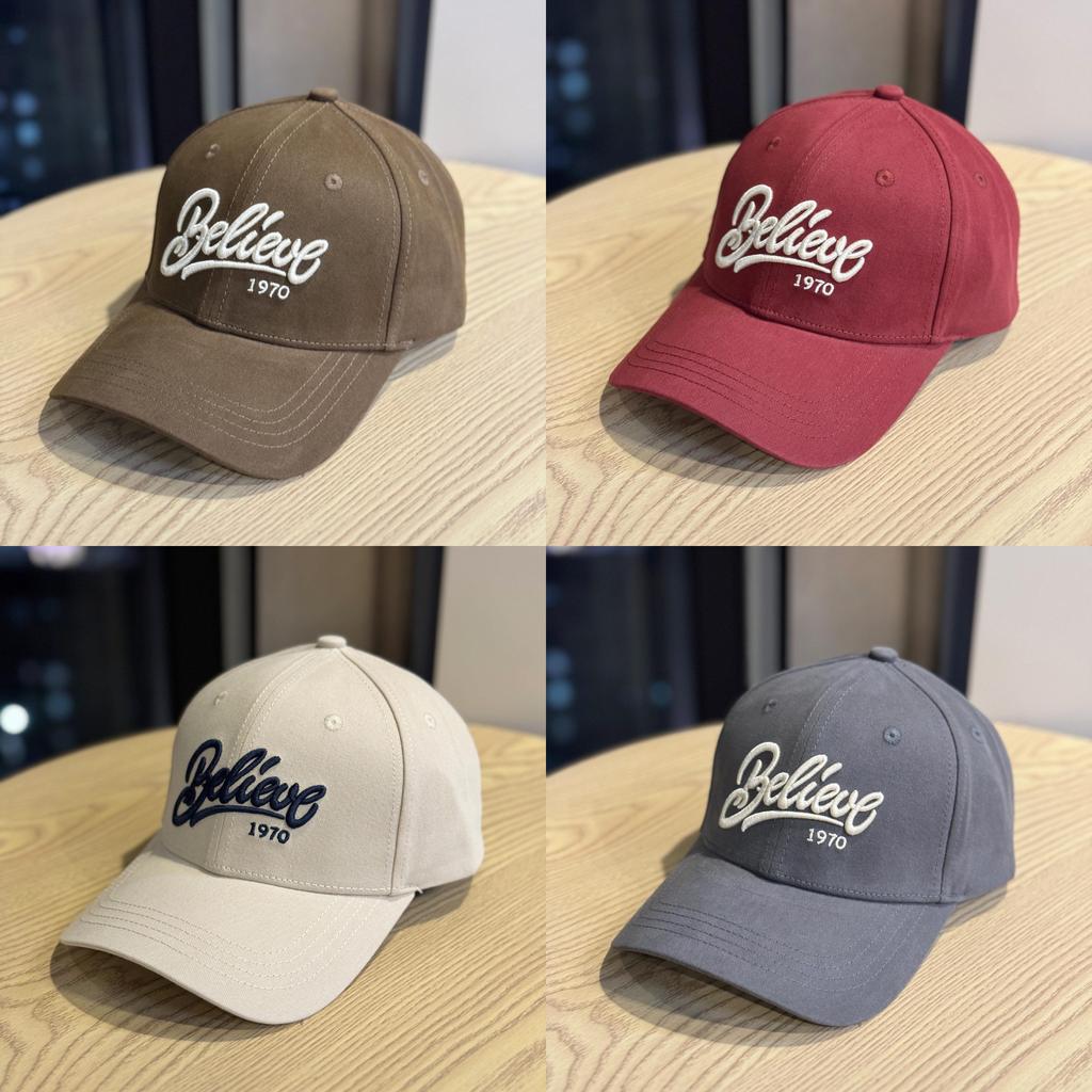 Baseball Hat For Women With Embroidered Letters And Adjustable Fit For Casual Style