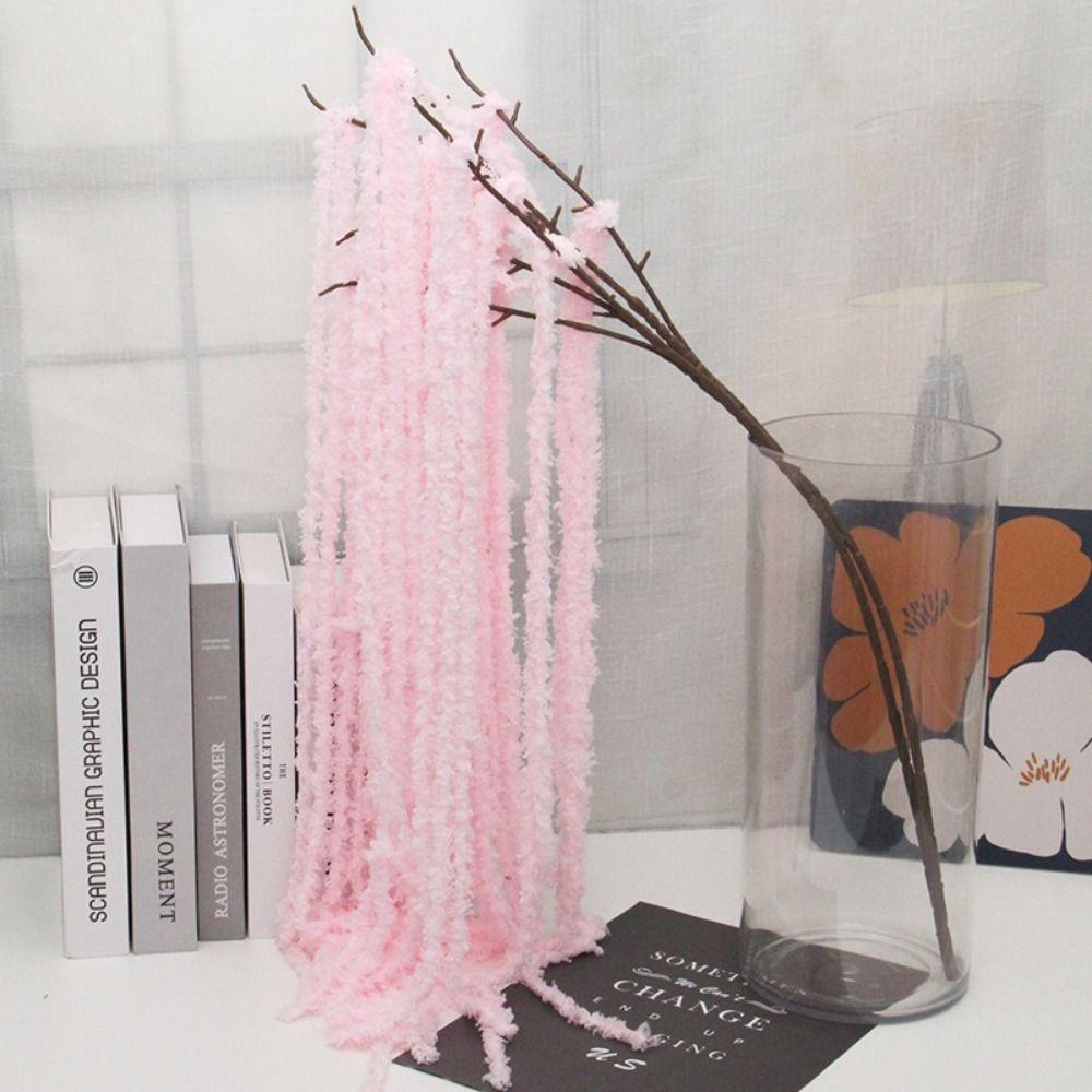 Vícebarevný amarant umělý závěsný rostlinný ornament doplňky simulovaný amarant ocasatý příze fotografické rekvizity