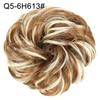 Women Hair Bun Ponytail Extension Wavy Curly Messy Chignon Hairpiece Scrunchie