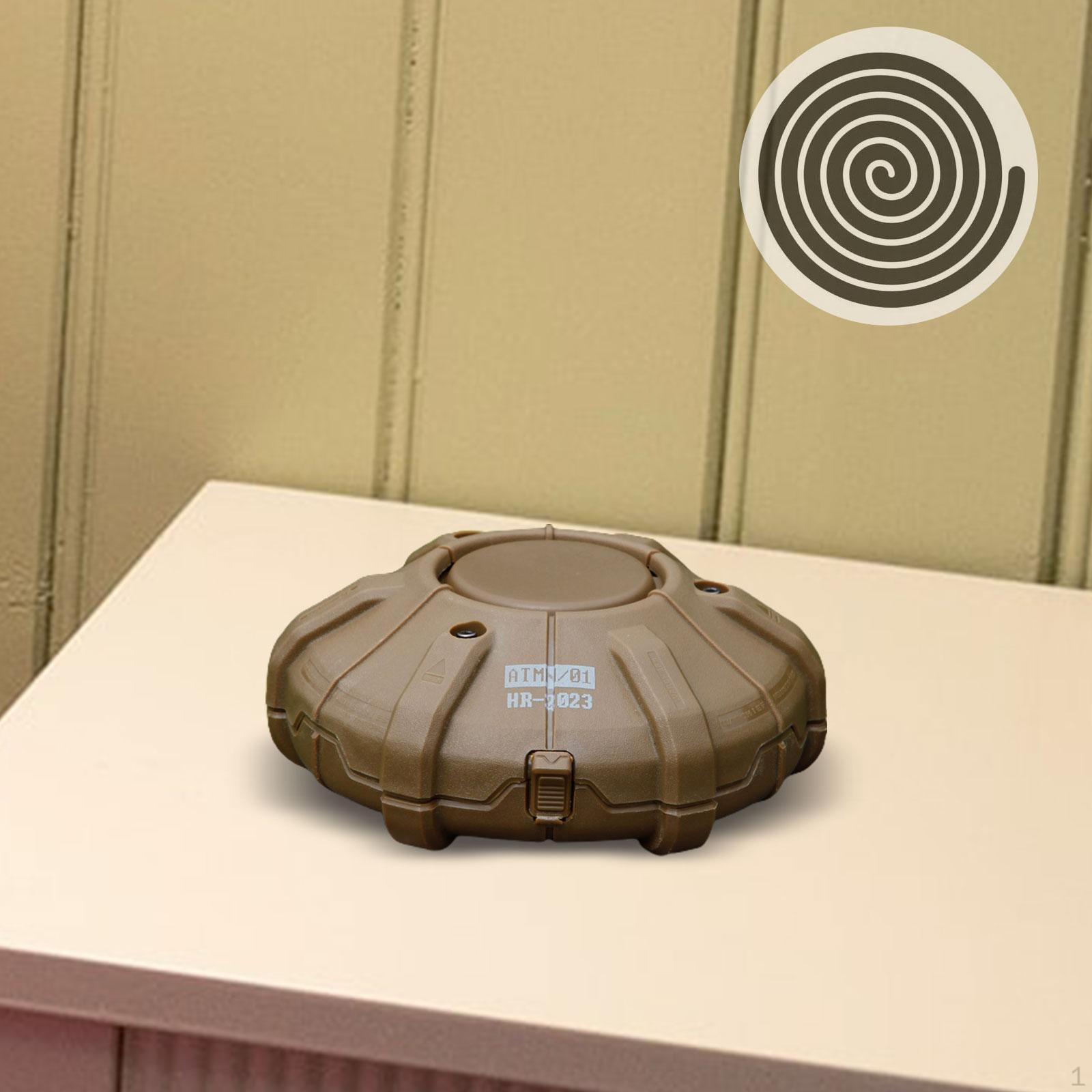 

Элегантный держатель горелки для железной катушки с защитной крышкой хаки