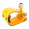 Saxophone Mouthpiece Ligature Fastener Artificial Leather Adjustable Tenor Sax Ligature Fastener Yellow