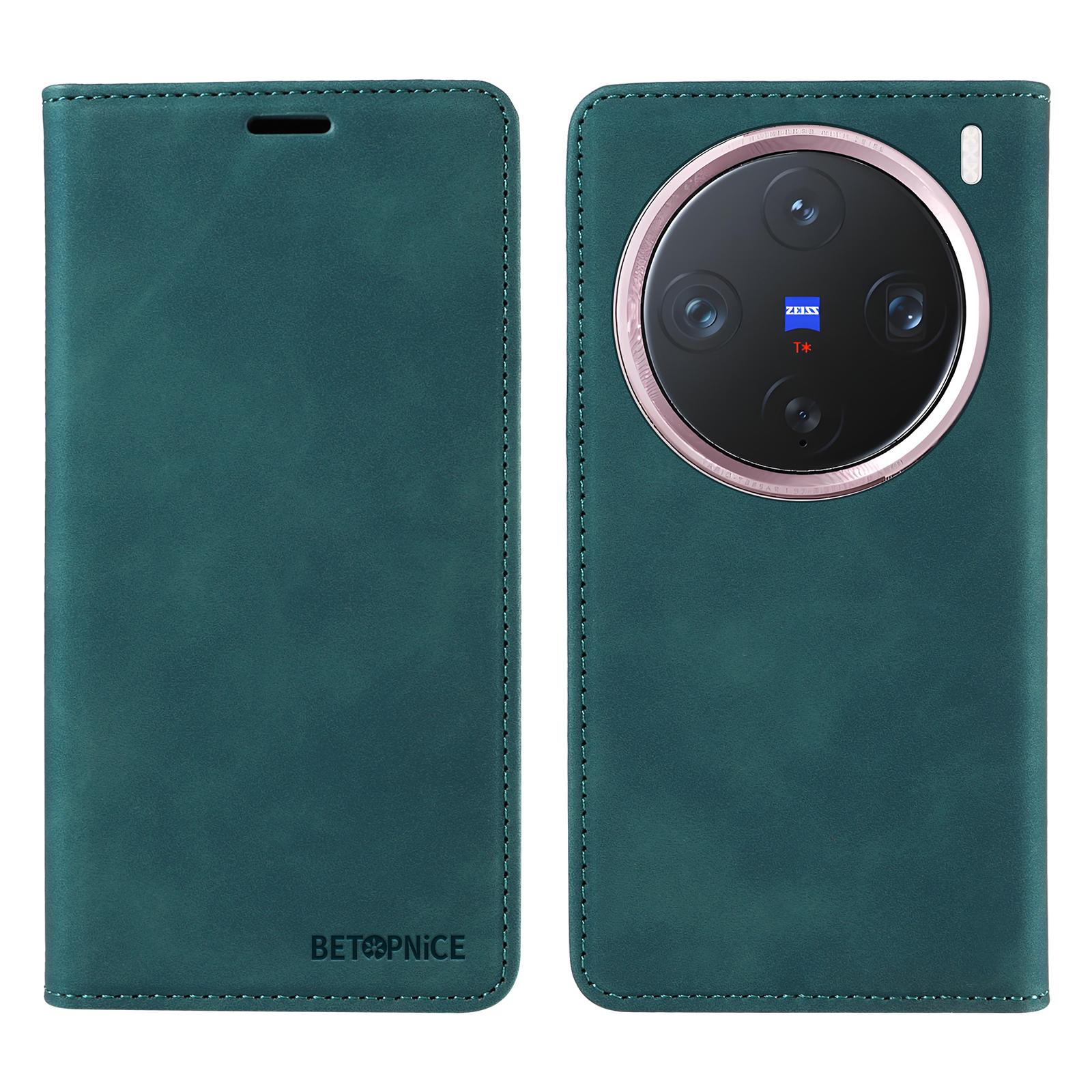 

БЕТОПНИЦЕ 003 Для vivo X200 Pro mini 5G Чехол-кошелек Кожаный чехол для телефона с подставкой A