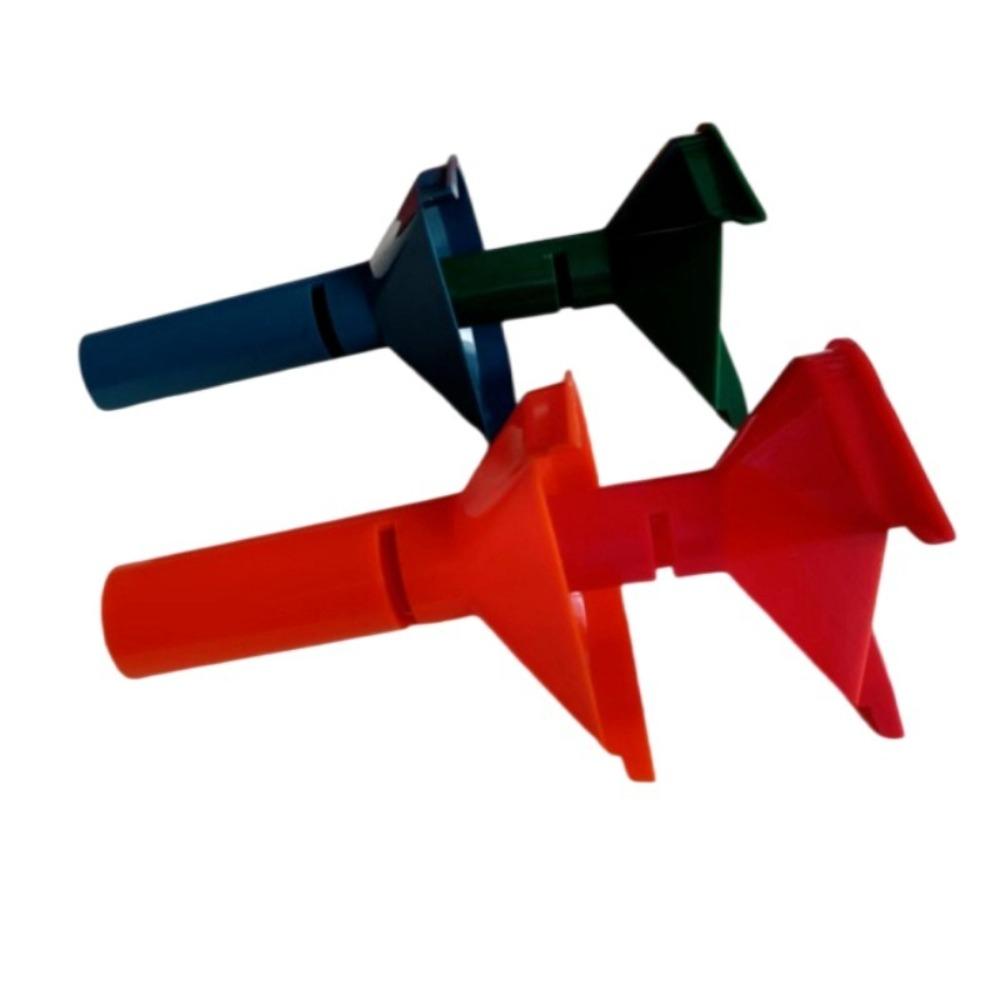 4PCS/SET Thick Fashionable Coin Counter Versatile Material Safety Coded Coin Tubes Plastic Coin Sorters Home Aesthetic