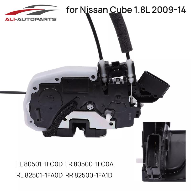 

82501-1FA0D 82500-1FA1D Front Rear Left Right Door Lock latch Actuator for 2009-2014 Nissan Cube L4 1.8L 80501-1FC0D 80500-1FC0A RR rear right