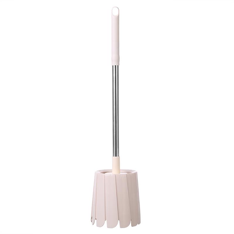 Brosse de toilettes murale avec couvercle de base pour un nettoyage facile