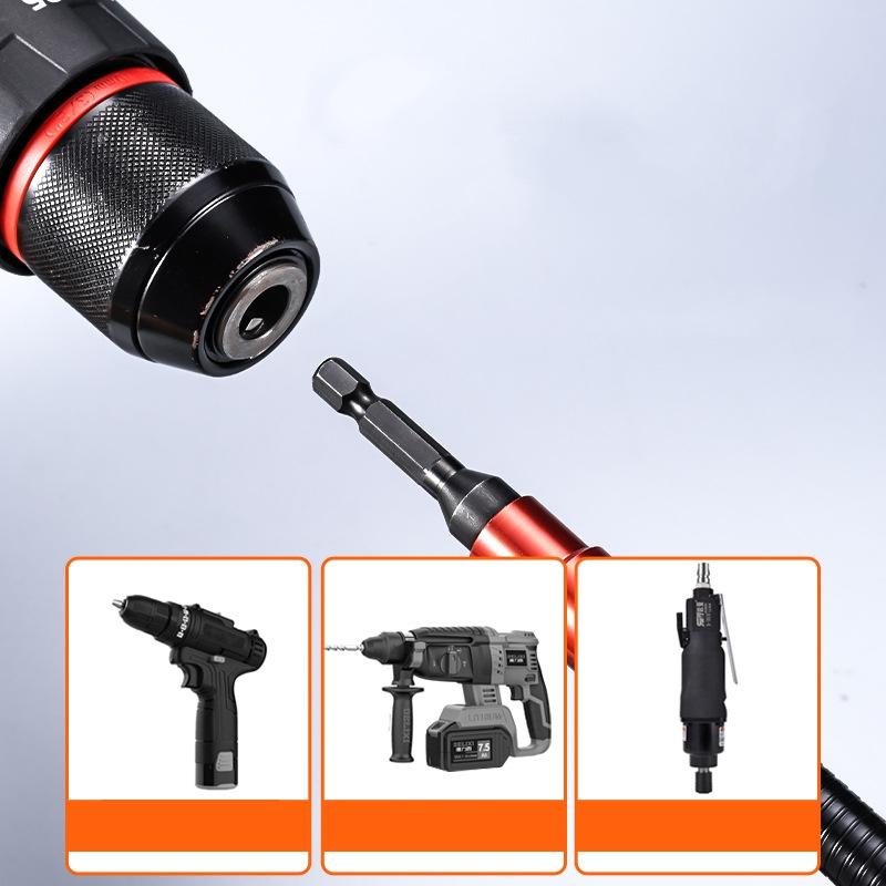 Bendable Elastic Drill Bit Extension Shaft Bits Magnetic Hex Soft Shaft Bar,Flexible Drill Bit Extension Screwdriver Bit Holders