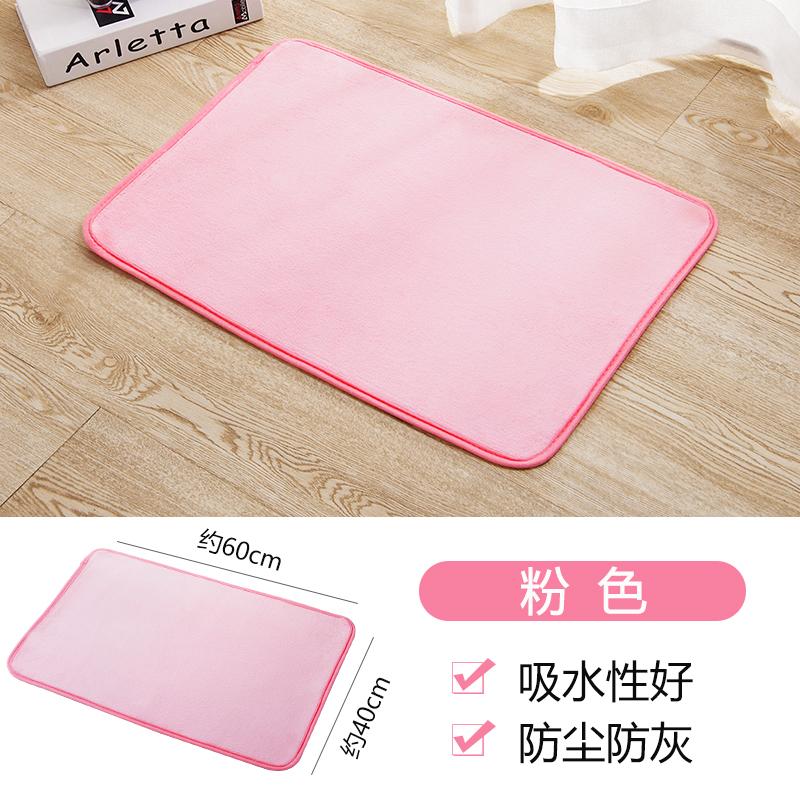 Коврик для ванной комнаты 40x60 см из кораллового флиса — фото 14