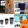 Pliable Animal Print Drink Sleeve Permanent Fabric Insulation For Hot Beverages Top Sale