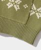Dimiteulibeullaeg 2Way Essential Heavyweight Nordic Cardigan_Olive