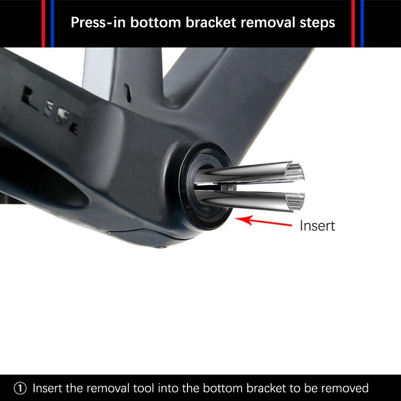 Bicycle Headset Removal Dismount Tools For Bb86 Pf30 Bb92 Bike Bottom Bracket Cup Press-In Shaft Crank Install Repair Tools