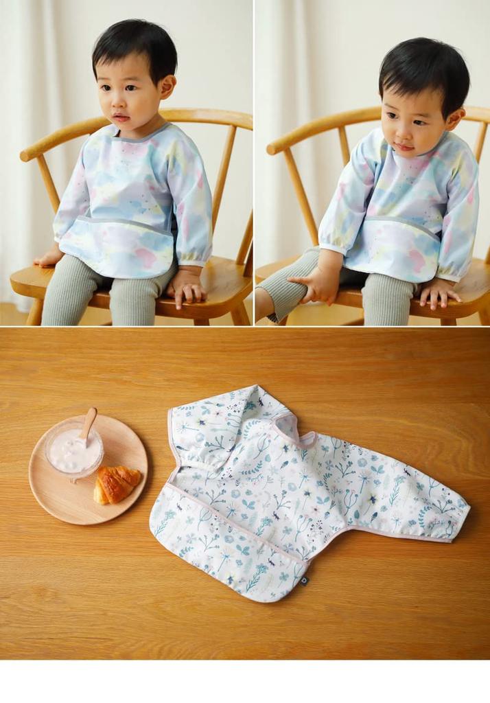 D BY DADWAY Meal Long Sleeve Bib Novana BBDB004293200