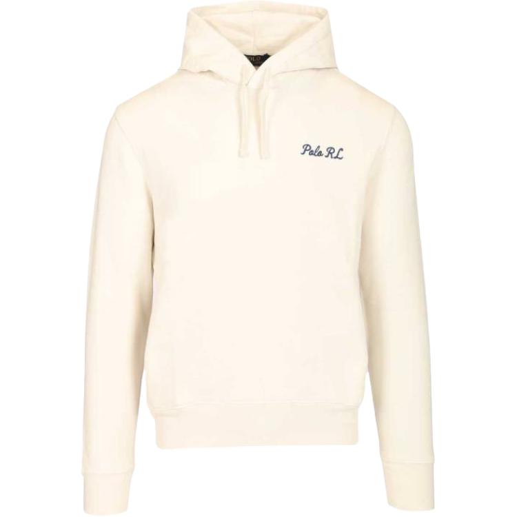 Polo Ralph Lauren Polo Bear Long Sleeve Drawstring Hooded Logo Embroidered Sweatshirt Men sweatshirt Off-White 710P05917-001