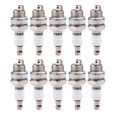 5/10 Stück Zündkerzen für 2 Takte L7T BM6A BPMR7A RCJ6Y RCJ7Y WSR5F 33cc-49cc Trimmer Gebläse Kettensäge