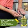 Muscle Relief Massage Oil-Soothes Aches, Hydrates Skin, Relieves Stress with Natural Calming Scent, all Skin Types,250ml