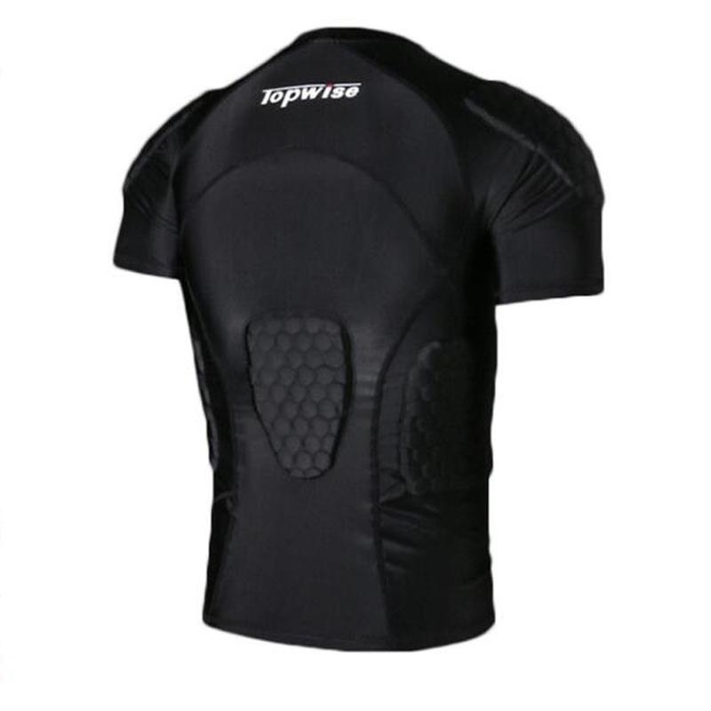 Ubuy Padded Basketball Compression Shirt TUOY Youth Padded