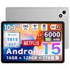 Avidpad A60 Android T615 16GB RAM 128GB Incell Widevine L1 Wireless Split FM Lightweight Japanese Silver Tablet, 10-inch Wi-Fi Model, 15, 10-inch,